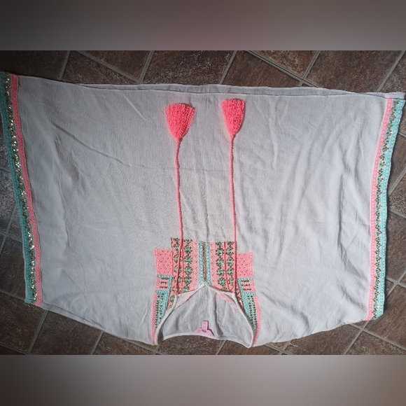 Lilly Pulitzer Lucinda Caftan Resort White Size S/M - Picture 8 of 8